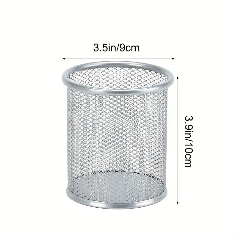 6-Piece Iron Mesh Desk Organizer Set