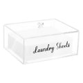 Acrylic Laundry Detergent Sheet Holder