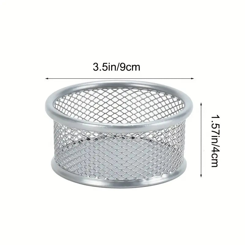 6-Piece Iron Mesh Desk Organizer Set