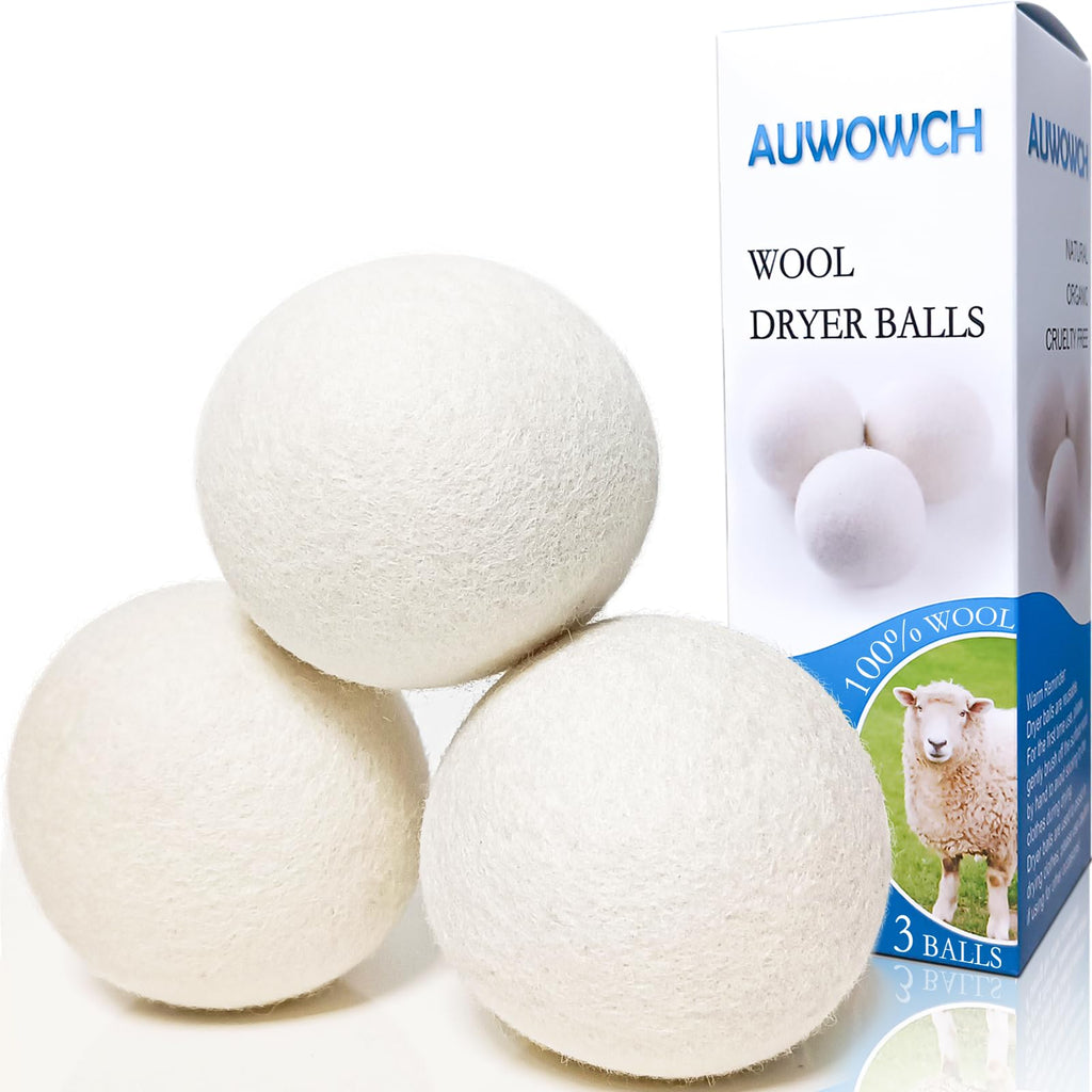 XL Wool Dryer Balls — Set of 3