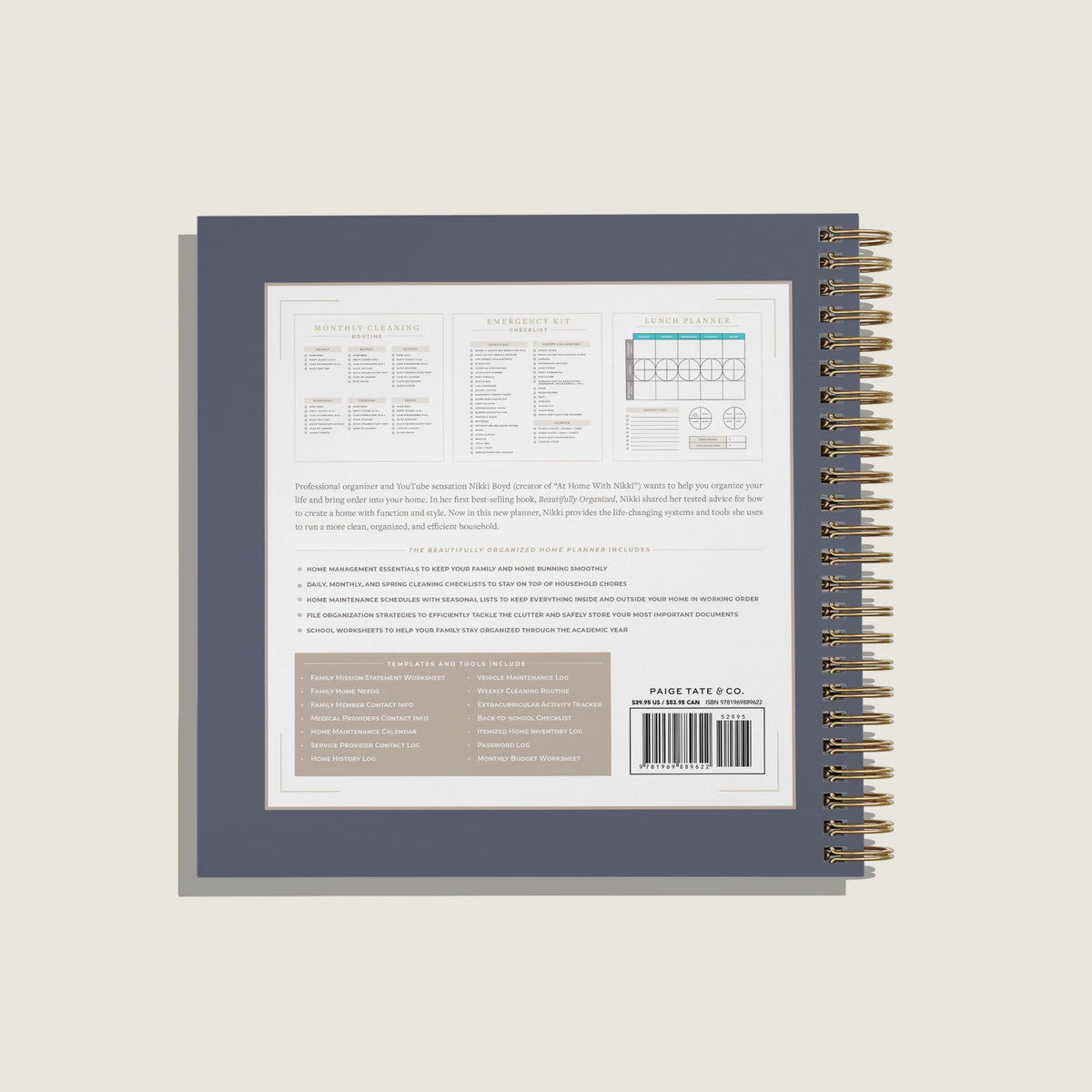 Beautifully Organized Home Planner by Nikki Boyd
