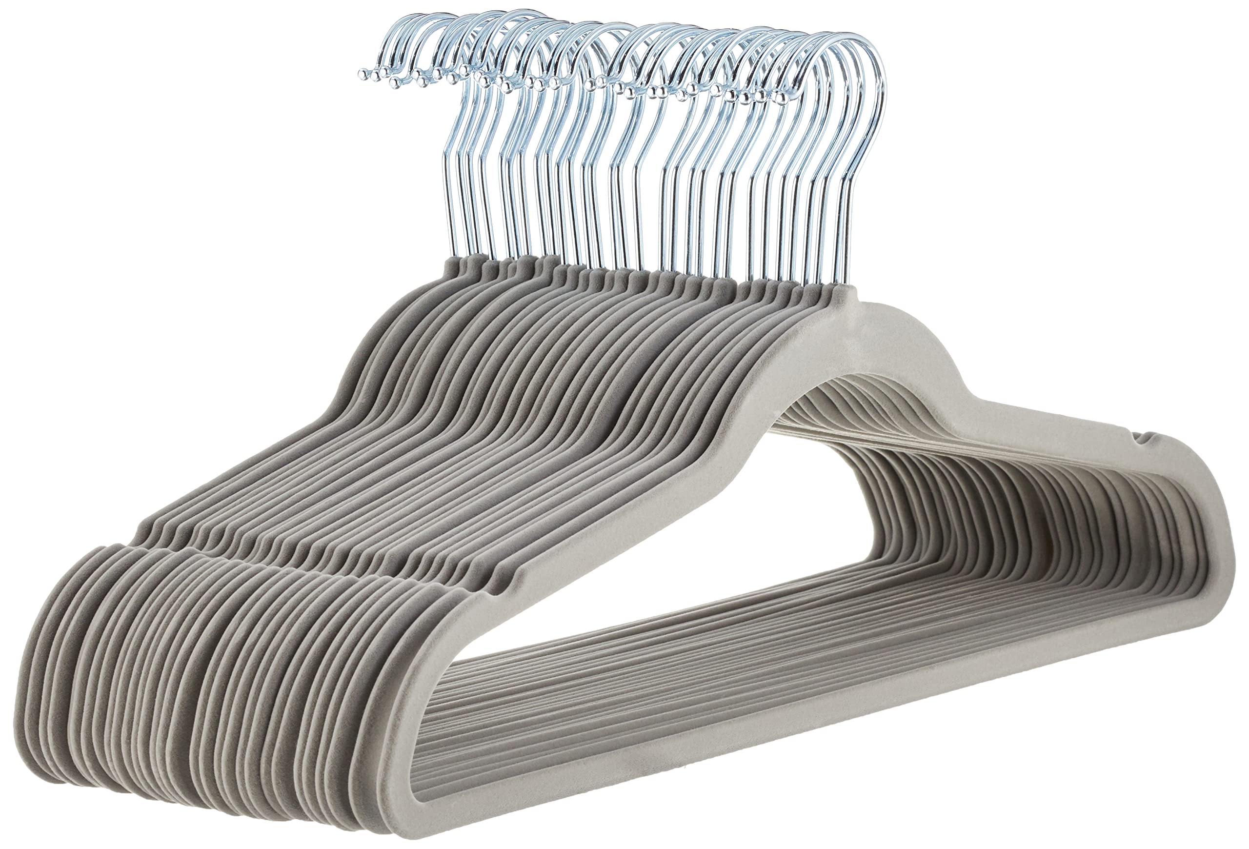 Slim Velvet Non-Slip Clothes Hangers — 30 Pack