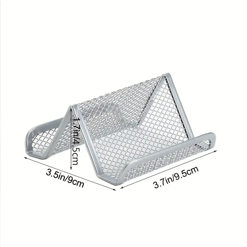 6-Piece Iron Mesh Desk Organizer Set