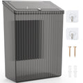 Magnetic Lint Bin with Lid — Clear